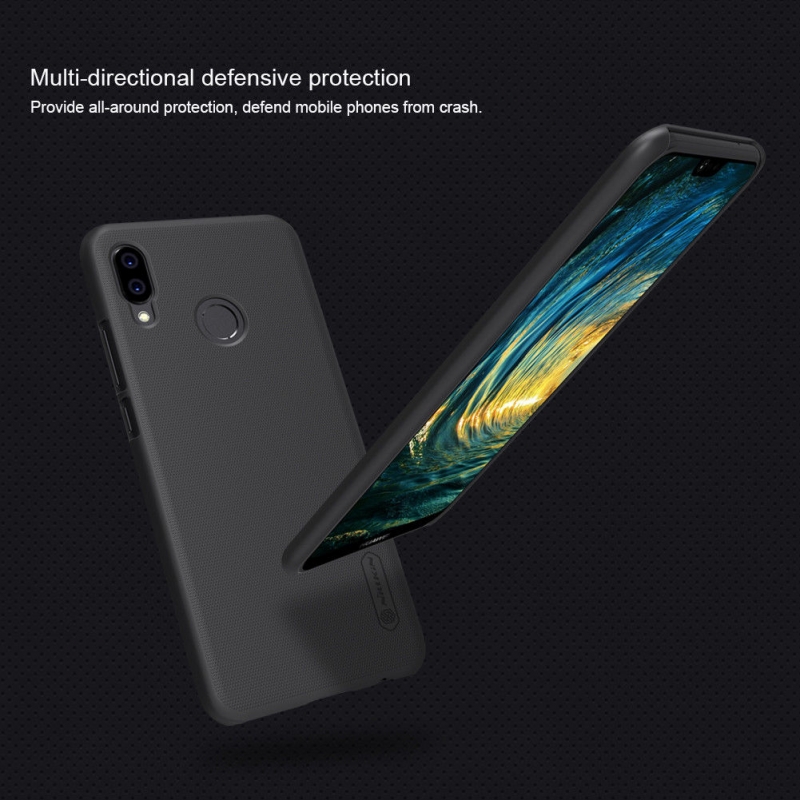Ốp Lưng Huawei Nova 3e Hiệu Nillkin Dạng Sần Chính Hãng được sản xuất tại Hokong, là sản phẩm thương hiệu lớn của Nillkin được làm bằng chất nhựa PU cao cấp nên độ bền và độ đàn hồi cao